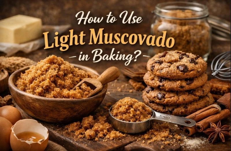 How to Use Light Muscovado in Baking?