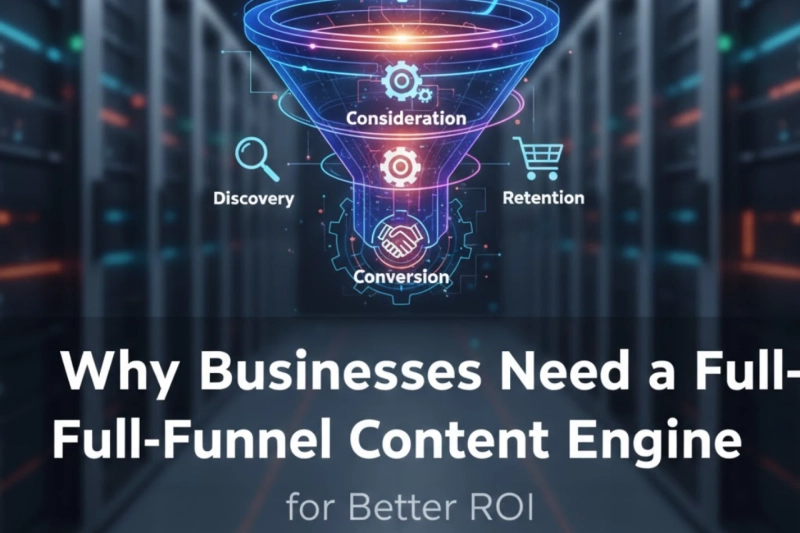 Why Businesses Need a Full-Funnel Content Engine for Better ROI