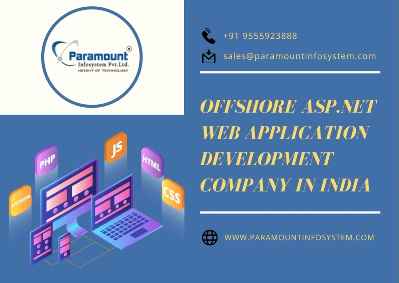 Offshore ASP.NET Web Application Development Company in India