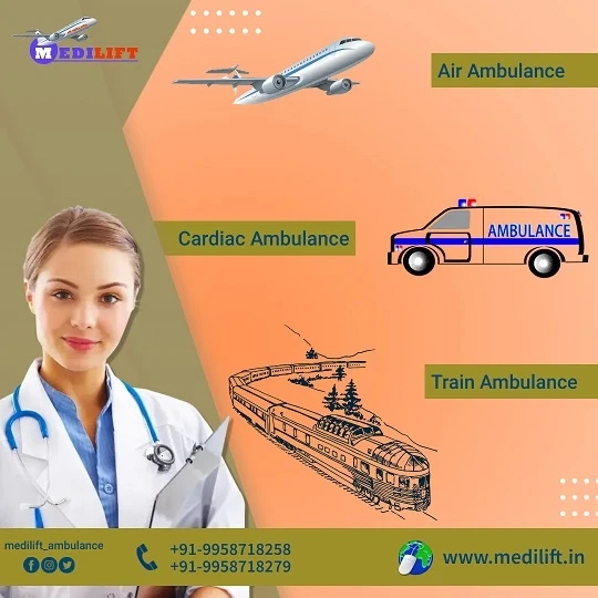 Medilift Air Ambulance Service in Ranchi Offers 24/7 Customer Support