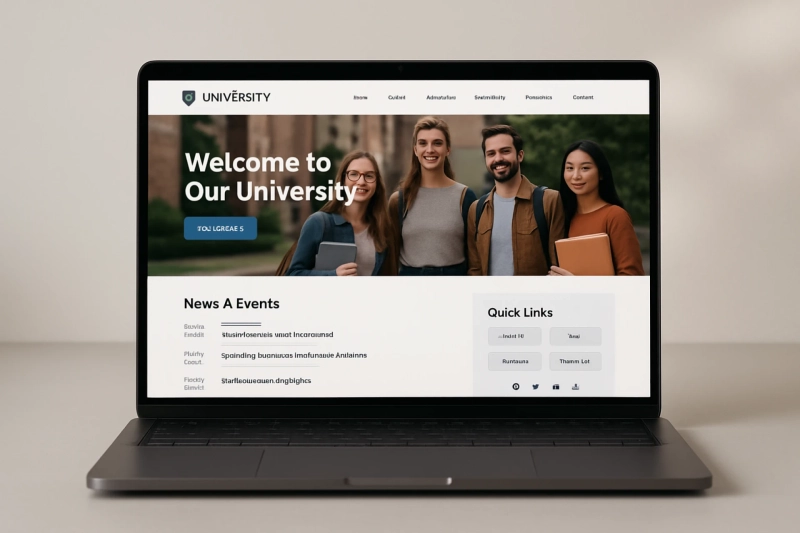 How Higher Education Web Design - Balancing Information & Inspiration