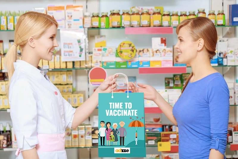 Prescription Bag Advertisement