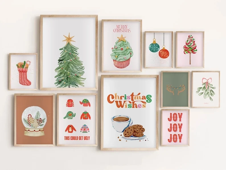 Spruce Up Your Home This Season with Festive Printable Christmas Wall Art