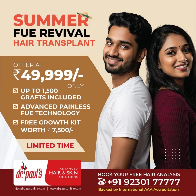 Rediscover Confidence with the Best Hair Transplant Clinic in Kolkata