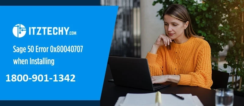 Sage 50 Error 0X80040707