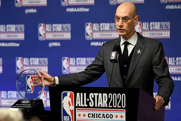 NBA vive ano de provações com coronavírus, mortes e crise chinesa