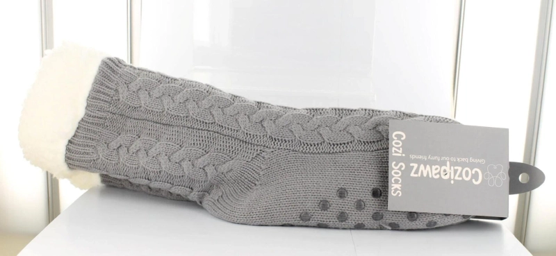 Why Cozipawz Cozi Socks in Grey Are a Winter Wardrobe Essential