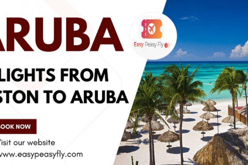 Flights from Boston (BOS) to Aruba (AUA)