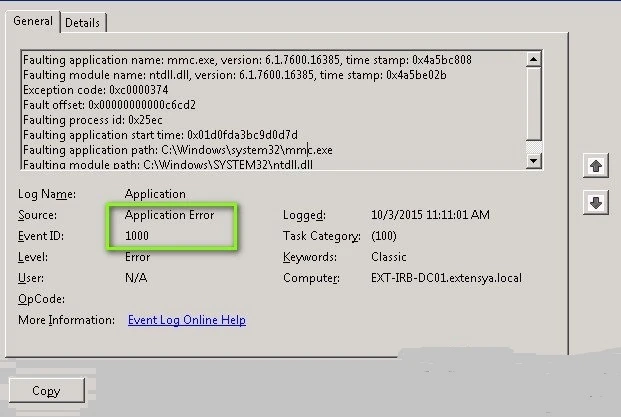 How to Fix Event 1000 Application Error on Windows 10?