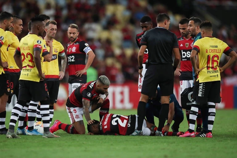 Três jogadores do Flamengo são portadores do coronavírus