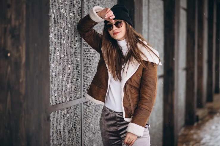 Celebrities Love for Leather Shearling Jackets – Style Inspiration
