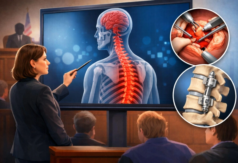 Medical Device Failure Animation for Catastrophic Injury Claims