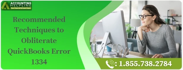 An easy way to fix QuickBooks Error 1334