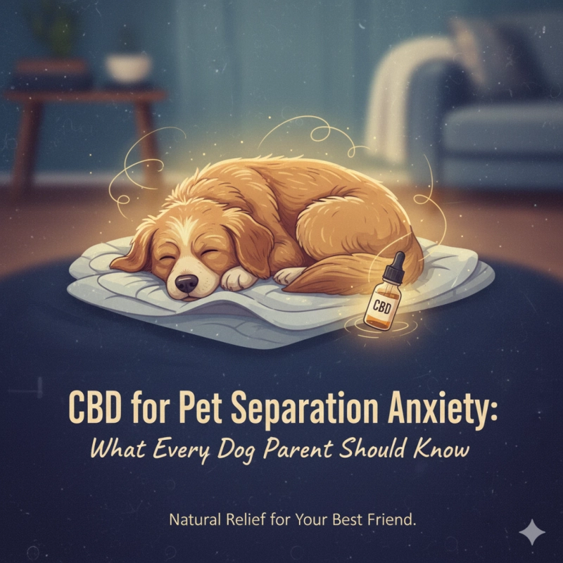 CBD for Pet Separation Anxiety: What Every Dog Parent Should Know