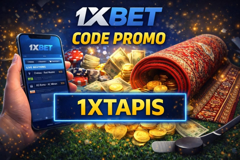 Code Promo Bonus 1xBet 2026 : TAPISMAX - Bonus Sport 130 €