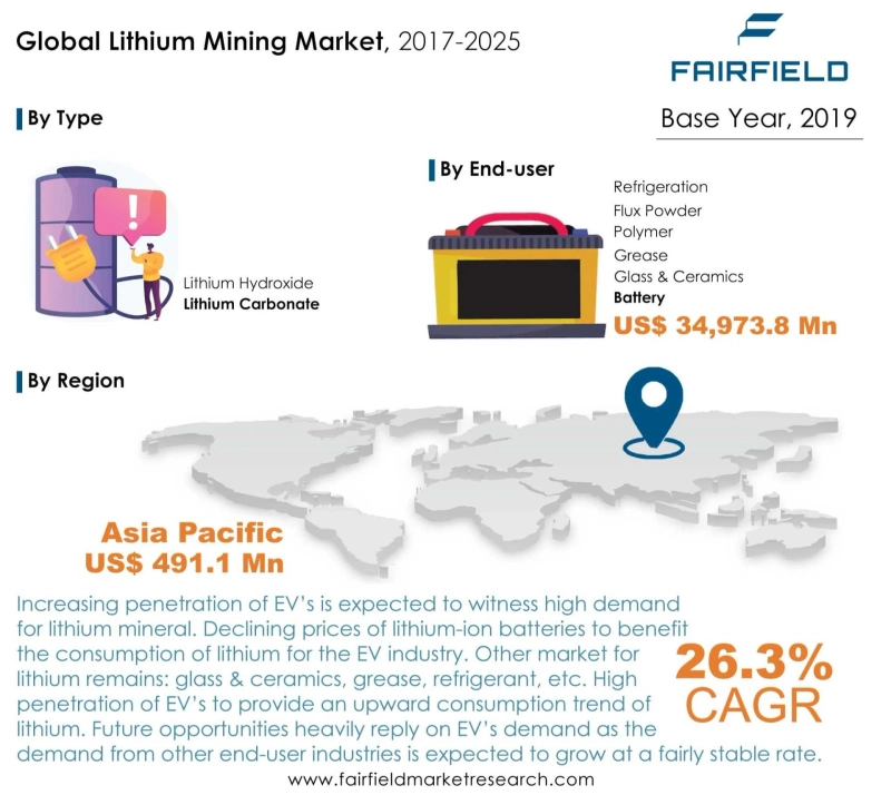 South Africa Lithium Mining Market to grow in future by size, developments, trends by 2030