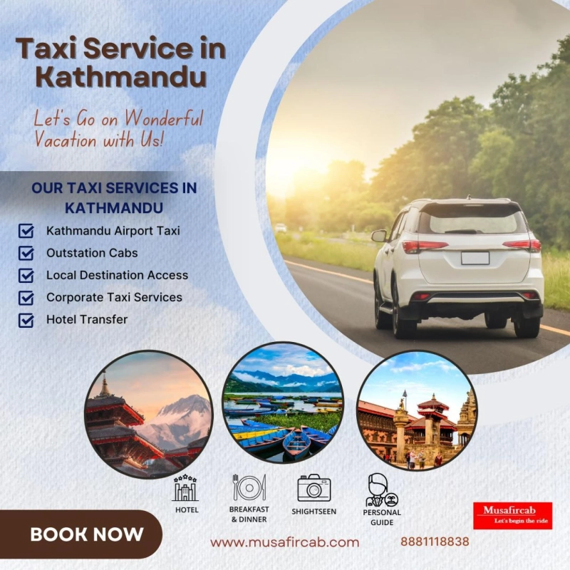 Kathmandu Taxi Service – Safe, Reliable & Affordable Rides