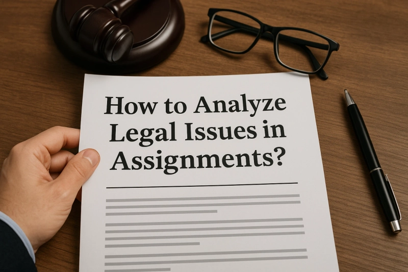 How to Analyze Legal Issues in Assignments? 