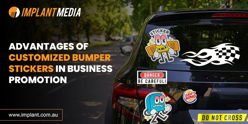 How Bumper Stickers Benefit Business Promotion