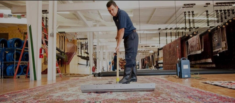 How to clean commercial rugs?