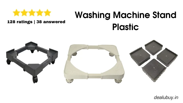 Top 5 Best Washing Machine Stand Plastic in India
