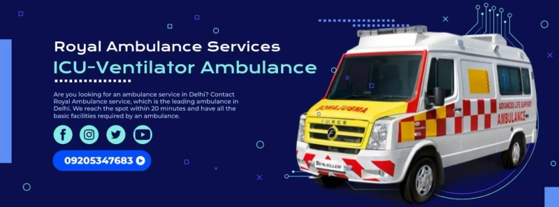 Royal Ambulance Services in Delhi – 24/7 Private Ambulance Services