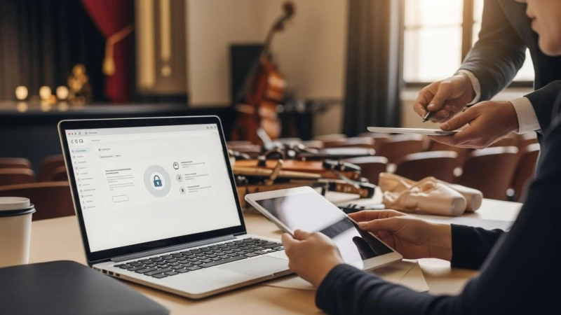 How to Keep Your Performing Arts Website Secure and Up to Date