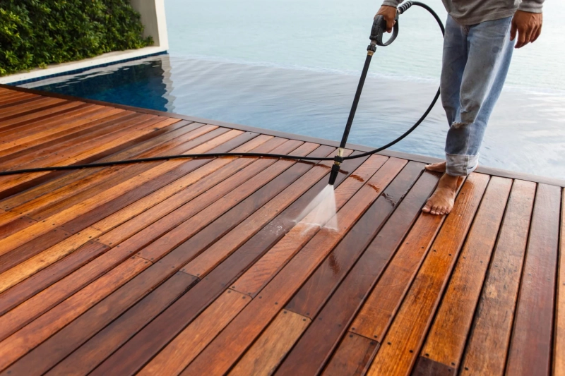 Deck Pressure Washing in Garland: Keep Your Outdoor Space Clean and Strong