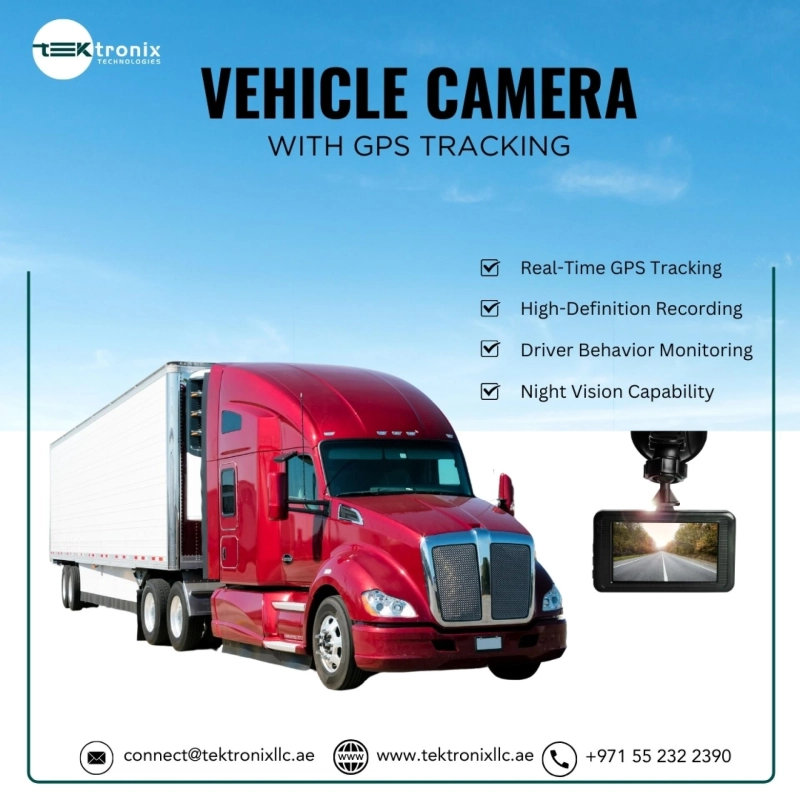 Drive Smarter: Car cameras with GPS tracking in the UAE