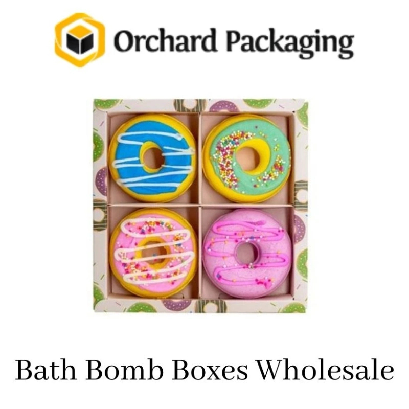 Custom Bath Bomb Boxes at Discount Rates with Logos