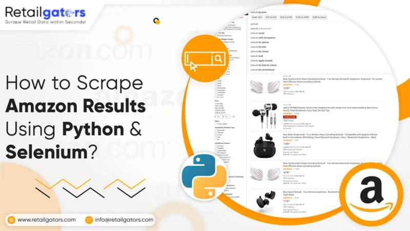 How to Scrape Amazon Results Using Python and Selenium