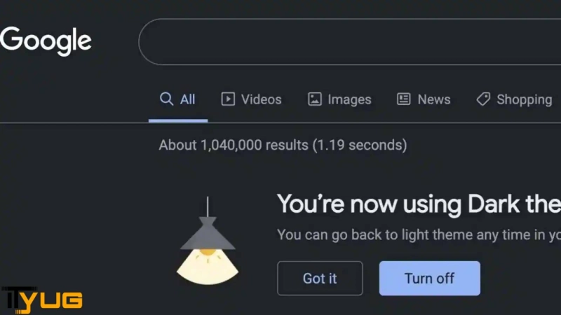 How to Turn off Dark Mode on Google Search?