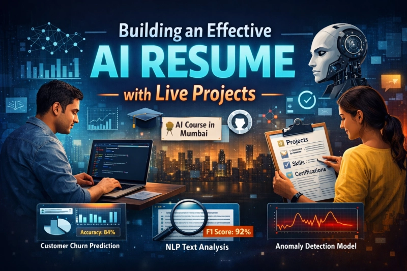 Build an AI Resume with Live Projects