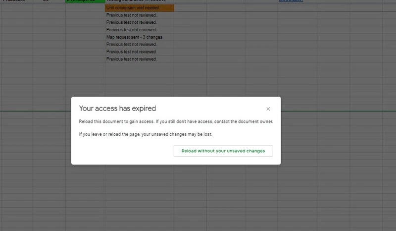 How to Regain Google Docs Access When Your Access is Expired