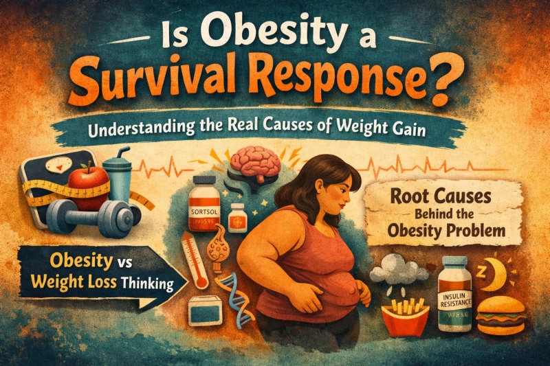 Is Obesity a Survival Response? Understanding the Real Causes of Weight Gain