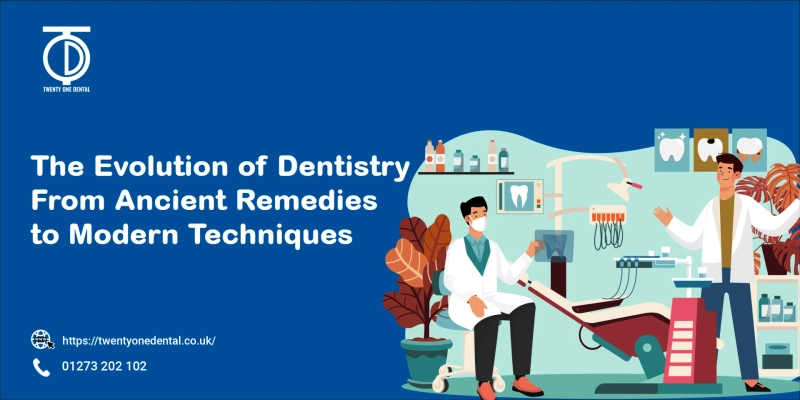 Dentistry's Evolution: Ancient Remedies to Modern Techniques | TwentyOne Dental