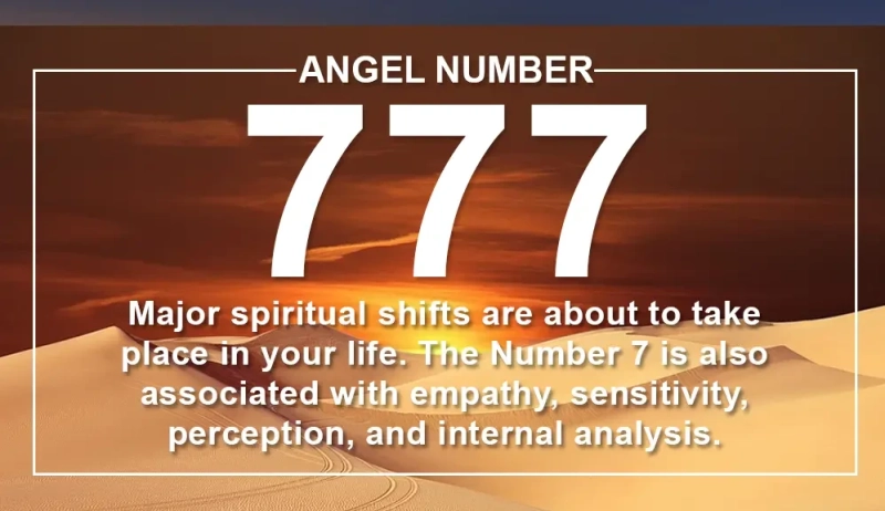 What does 777 Number mean spiritually?