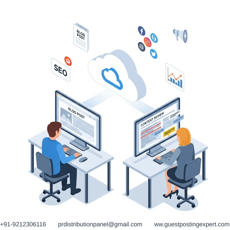 Contextual guest posting service for next-level search growth