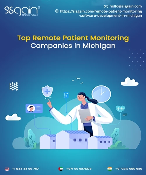 Best remote patient monitoring solutions in Michigan are provided by SISGAIN