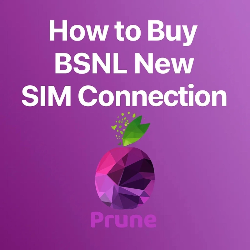 How to Buy BSNL New SIM Connection  