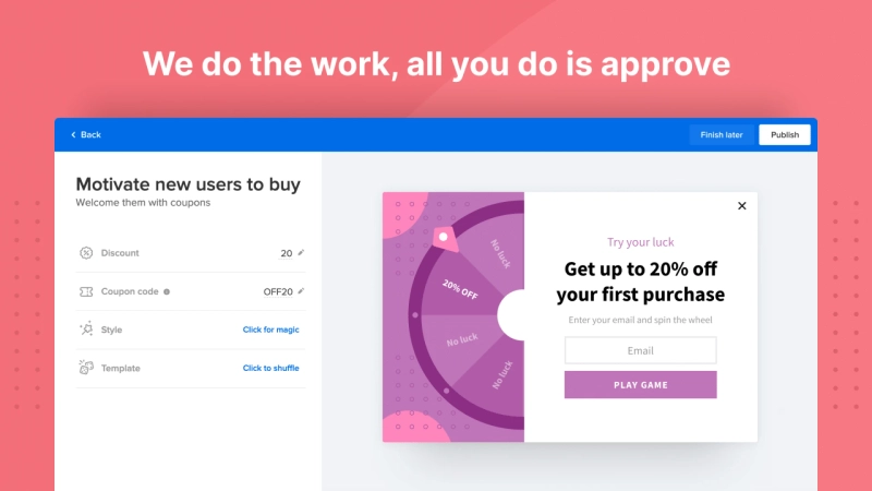 How Increase your conversion rate with Adoric popup campaigns!!