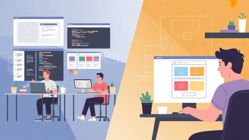 Website Development Company vs DIY Builders: What Businesses Should Know Before Choosing