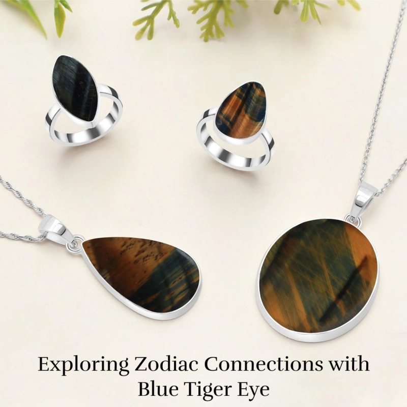 Celestial Guardian: Exploring Blue Tiger Eye's Connection with Zodiac Signs