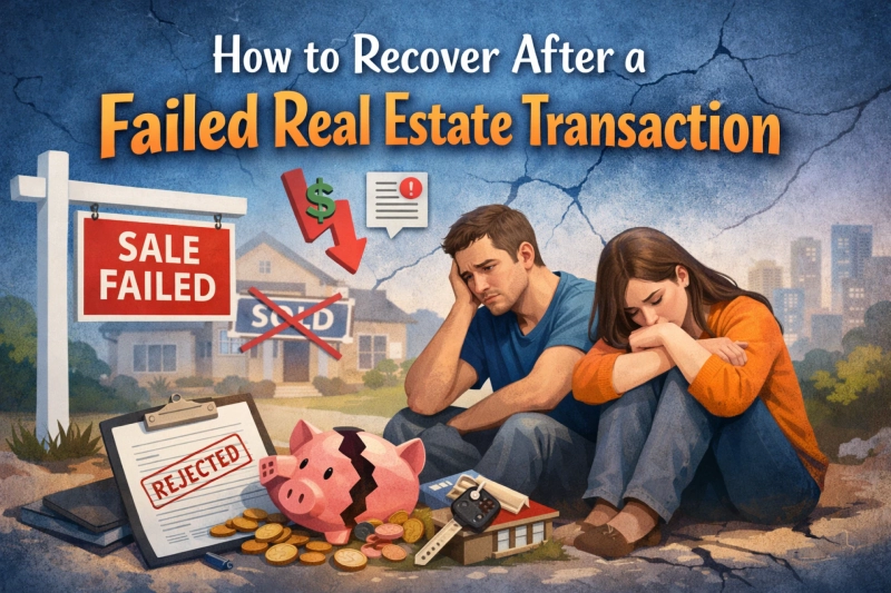 How to Recover After a Failed Real Estate Transaction