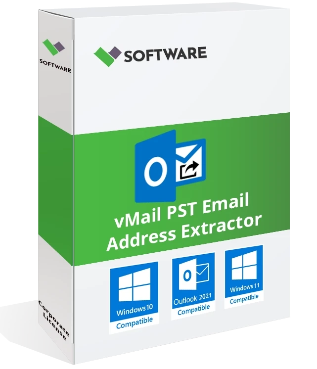 vMail PST Email Address Extractor Streamline Contact Extraction from Outlook PST Files