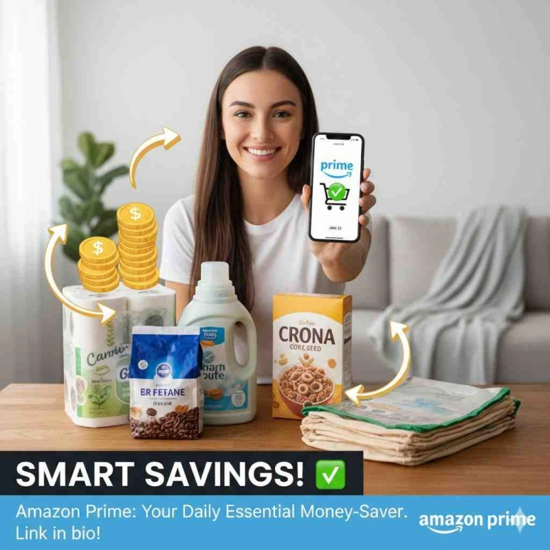 How Amazon Prime Shopping Helps You Save Money on Everyday Items