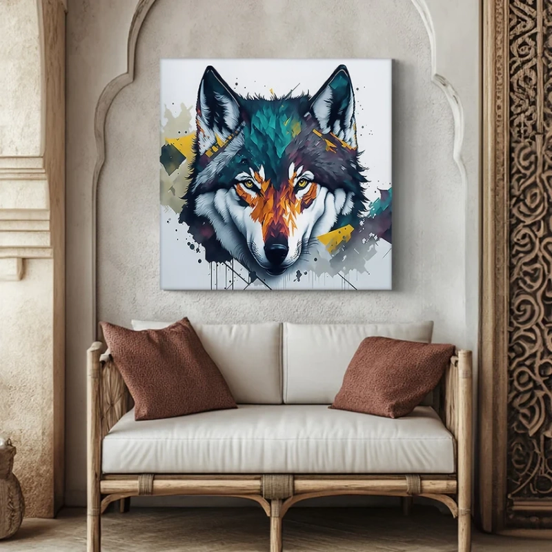 The Art World Is Captivated by Wolf Paintings Because They Possess Both Powerful Elements and Entrancing Mystical Quality.