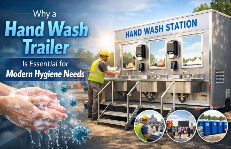 Why a Hand Wash Trailer Is Essential for Modern Hygiene Needs