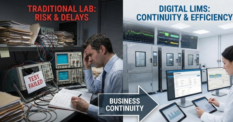 Why Traditional Labs Fail and How Digital LIMS Ensures Business Continuity