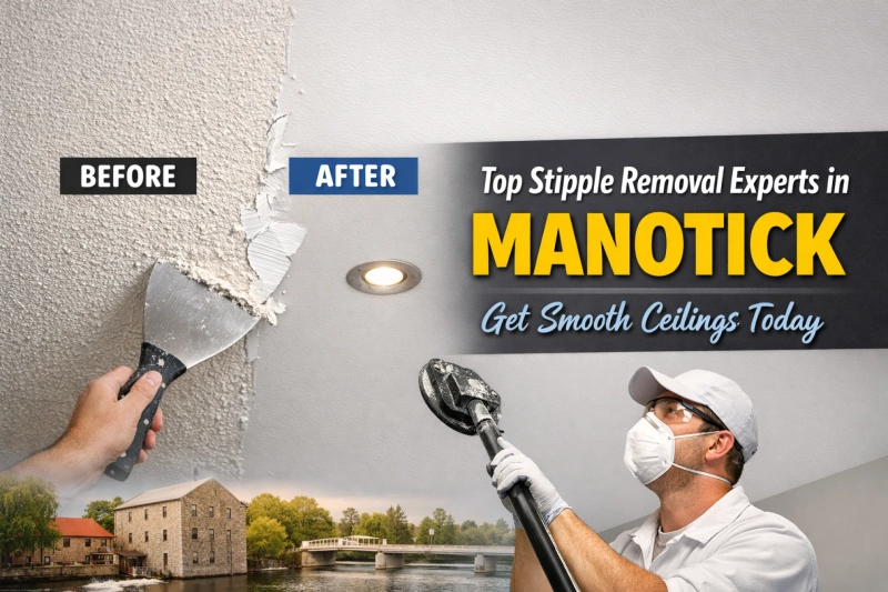 Top Stipple Removal Experts in Manotick – Get Smooth Ceilings Today